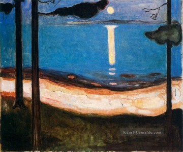 Edvard Munch Werke - Mondlicht 1895 Edvard Munch